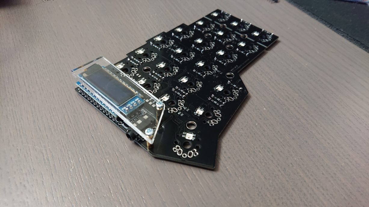 Corne Keyboard (Helidox) build log Thomas Baart