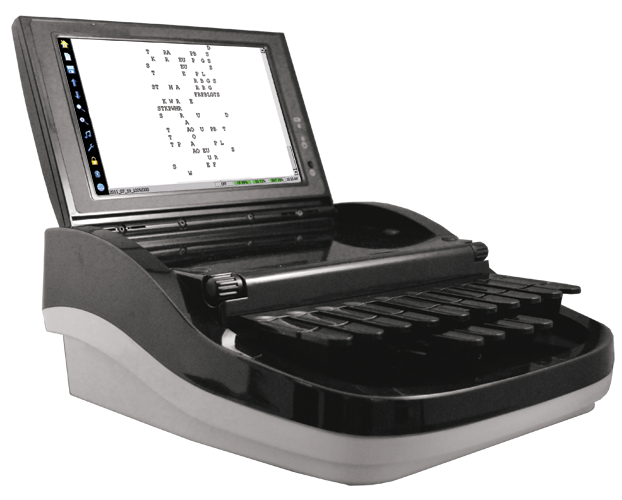 stenographer machine